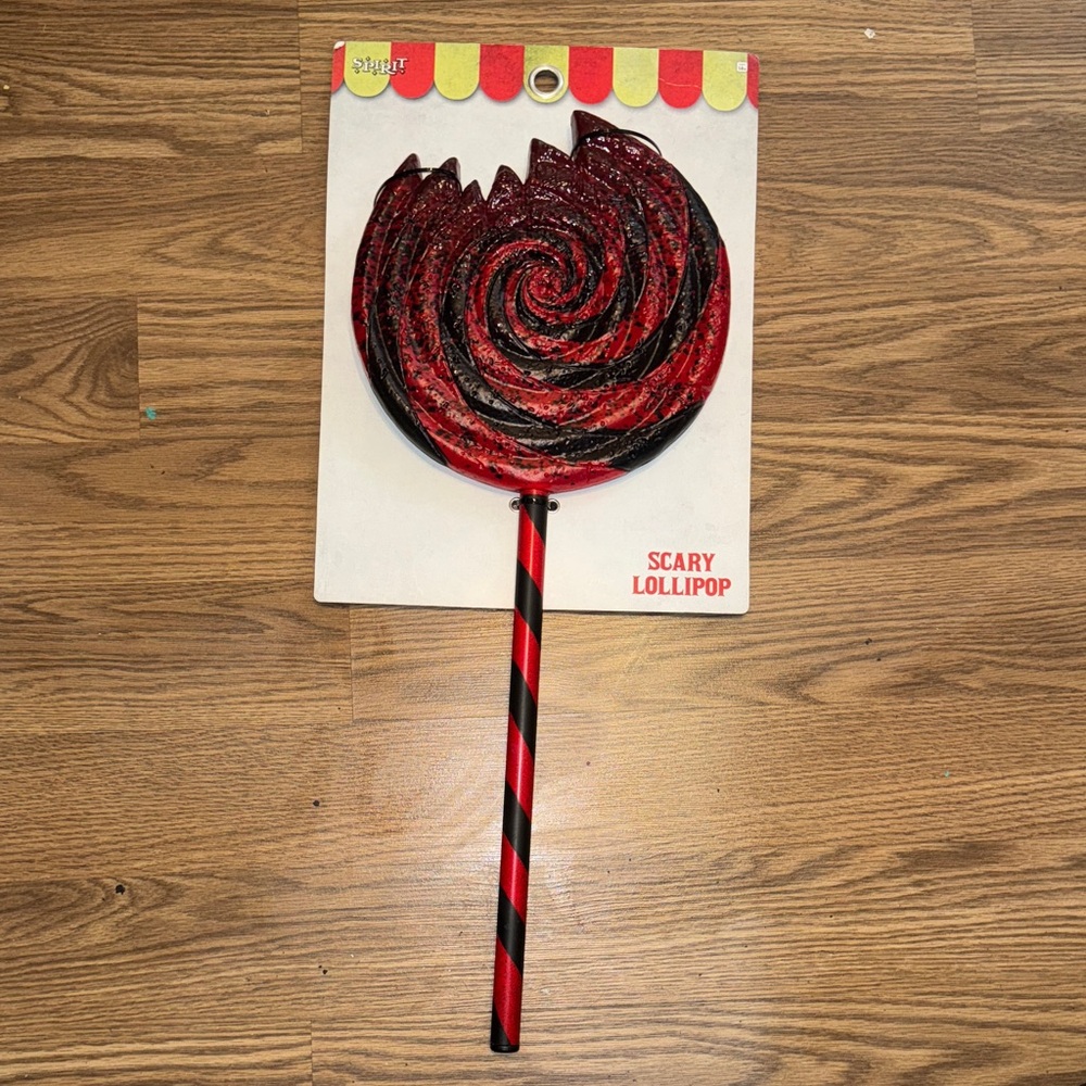 Scary lollipop